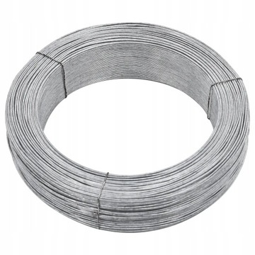 DRUT NACIĄGOWY DO OGRODZENIA 250M 3,8MM STAŁ