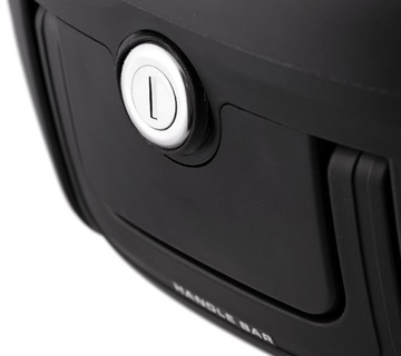 Багажник Moretti MR-808, 28 л, черный, белый светоотражатель