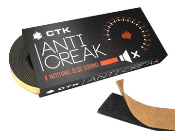 TAŚMA CTK AntiCreak SKRZYPIENIE PLASTIKÓW 6 METRÓW