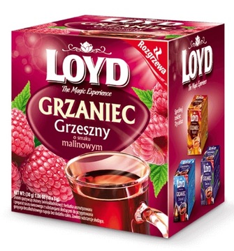 Loyd Grzaniec Grzeszny Herbatka Malinowa 10 torebek