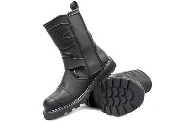 МУЖСКИЕ КОЖАНЫЕ МОТОТУФЛИ CHOPER TROTER 41