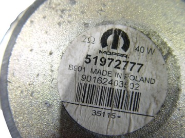 JEEP RENEGADE GŁOŚNIKI SUBWOOFER KOMPLET GŁOŚNIK