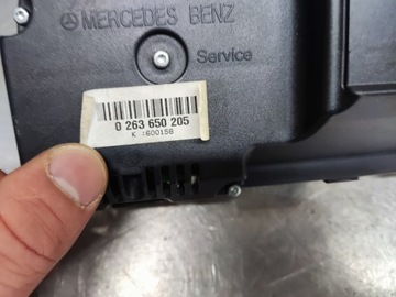 MERCEDES S TŘÍDA W221 PŘÍSTROJOVÁ DESKA BUDÍKY 0263650205