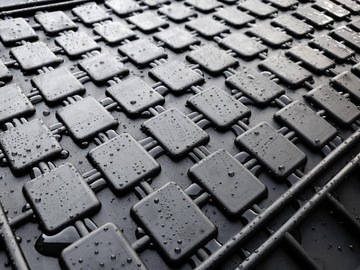 КОВРИКИ РЕЗИНОВЫЕ АВТОМОБИЛЬНЫЕ КОВРИКИ ДЛЯ FIAT DUCATO III CITROEN JUMPER II PEUGEOT BOXER II