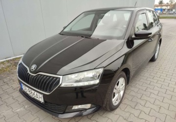 Skoda Fabia III Kombi Facelifting 1.0 TSI 95KM 2020 Skoda Fabia Skoda Fabia III Krajowy ,serwis Benzyna 95KM