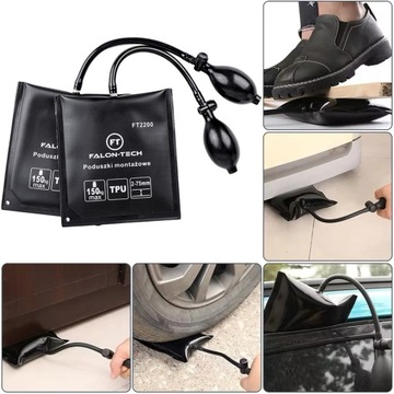 ПОДУШКА КРЕПЛЕННАЯ ПНЕВМАТИЧЕСКАЯ ДЛЯ ПОДЪЕМНОГО ОКНА КОМПЛЕКТ МЕБЕЛИ 150 КГ 2 ШТ.