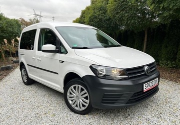 Volkswagen Caddy IV Kombi Maxi 1.4 TSI BlueMotion Technology 125KM 2018 Volkswagen Caddy Benzyna automat DSG serwisowany oplacony. 1.4 Benzyna