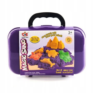 PIASEK KINETYCZNY W WALIZCE FOREMKI 250G