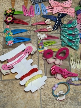 ЛАНТЫ, СКАКУТЫ, РЕЗИНКИ, АКСЕССУАРЫ CLAIRE'S PRIMARK DISNEY 68 ШТ.