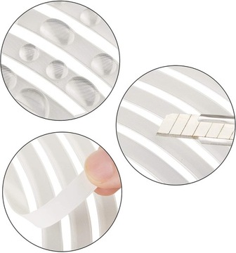 СВЕТООТРАЖАЮЩИЕ САМОКЛЕЯЩИЕСЯ НАКЛЕЙКИ ЦВЕТНЫЕ 8 ШТ. ВОДОНЕПРОНИЦАЕМЫЕ ОТРАЖАЮЩИЕ