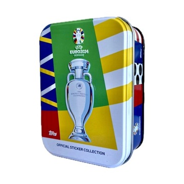 Коллекционная банка из 54 наклеек TOPPS MATCH ATTAX ЕВРО-2024