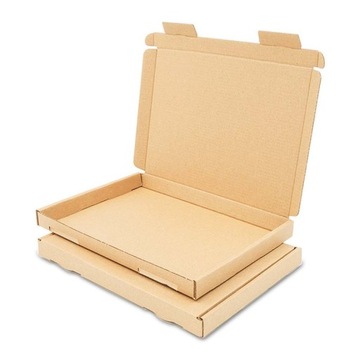 KARTON fasonowy 230x160x20mm pocztowy GB1 BRĄZ - 100szt