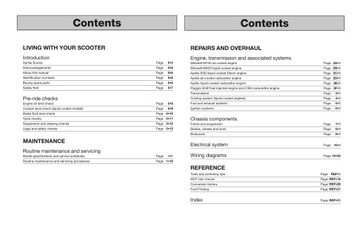 APRILIA MOJITO RETRO 03-07 ОПИСАНИЕ РЕМОНТА И СТРОИТЕЛЬСТВА