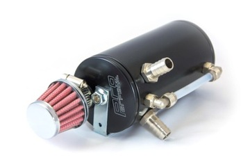 Oil Catch Tank - Separator Oleju Z Filtrem - Czarny 2x25[mm]