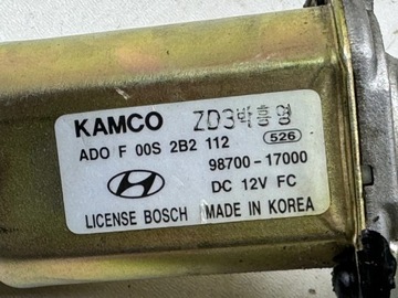 MOTOREK STĚRAČE KRYT HYUNDAI MATRIX 98700-17000