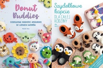 Donut Buddies Szydełkowe + Szydełkowe kapcie