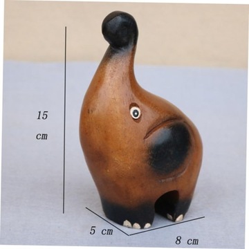 1 пара настольных украшений, скульптура слона, деревянные фигурки слонов, рука