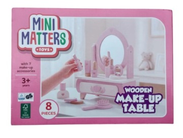 Туалетний столик дитячий Mini Matters Дерев'яна Столик Дзеркало Аксесуари Шухляда
