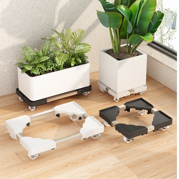 MOBILNA PODSTAWKA Z KÓŁKAMI POD KOMPUTER STACJONARNY ANTYPOŚLIZGOWA