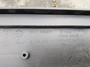 BMW 1 F40 PODLOŽKA TABULKY PŘEDNÍ ORIGINÁLNÍ