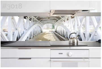 Fartuch kołnierz ochrona backsplash 300x65cm mat