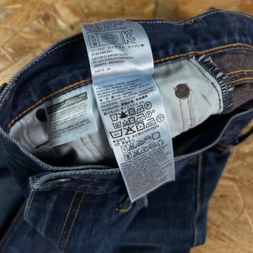 Spodnie Jeansowe LEVIS 504 32x30 Straight Proste Dżins Jeans Męskie Denim