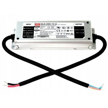 Zasilacz MEAN WELL XLG-200-12 192W 12V 16A IP67