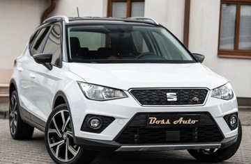 Seat Arona Crossover 1.6 TDI 95KM 2018 Seat Arona ARONA FR 1.6TDI Navi Led Climatron Alu Pdc Full Serwis Aso 1.6
