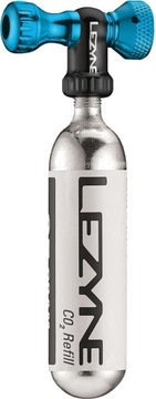 Lezyne CONTROL DRIVE CO2 насос 16г синий + КАРТРИДЖ