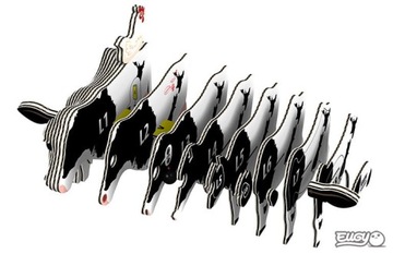 Ферма Дойная Корова 3D Эко Пазл