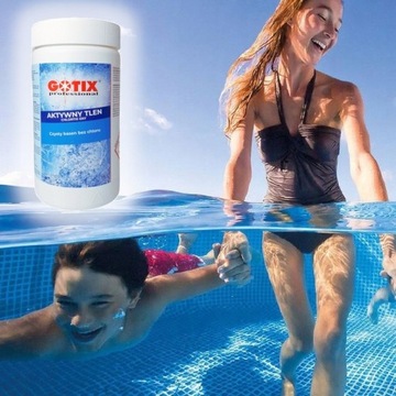 Aktywny Tlen do Basenu Jacuzzi Tabletki Zestaw z Dozownikiem bez Chloru 2w1