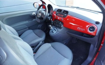 Fiat 500 II Hatchback 3d 1.2 69KM 2010 Fiat 500 Bezwypadkowa Serwisowana 1-Wlasciciel Klimatyzacja Alufelgi Piekna, zdjęcie 8
