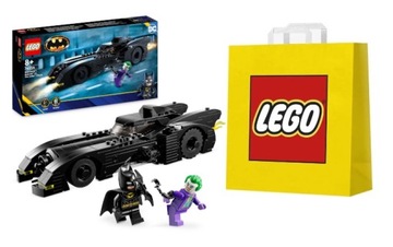 LEGO Super Heroes 76224 Pościg Batmana za Jokerem + torba prezentowa