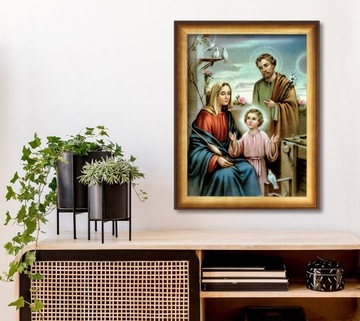 Obraz religijny na płótnie Święta Rodzina