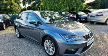 Seat Leon III ST Facelifting 1.4 EcoTSI 150KM 2018 Seat Leon BENZYNA AUTOMAT KAMERA skora alcantara 2x pdc serwis aso, zdjęcie 6