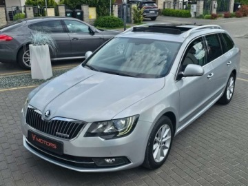 Skoda Superb II Outdoor 1.6 TDI CR DPF 105KM 2015 Skoda Superb ___Platinum___BiXenon LED Navi Kamera Panorama___Gwarancja___, zdjęcie 22