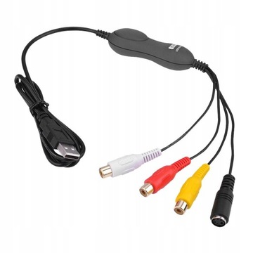 Адаптер видео-аудиоустройства USB 2.0 Видеомагнитофон