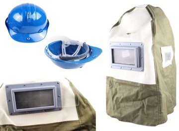 ЗАЩИТНАЯ ПЕСКОСТРОЙНАЯ МАСКА С ПЕСКОСТРОЙНЫМ ШЛЕМОМ