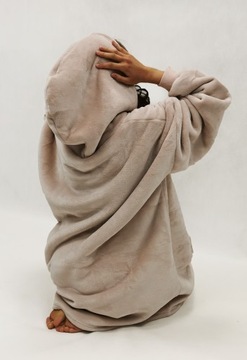 ТЕПЛЫЙ ТОЛСТЫЙ КАПЮШОН ТОЛСТОВКА ОДЕЯЛО ХАЛАТ OVERSIZE ОТТЕНКИ РОЗОВОГО