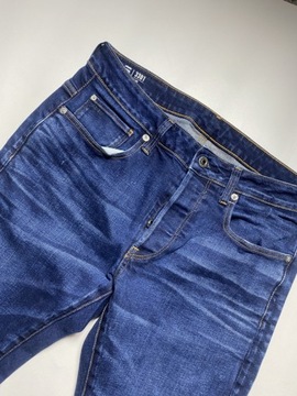 G-STAR RAW DENIM GSRD 3301 SLIM Spodnie Jeansy W 32 L 32