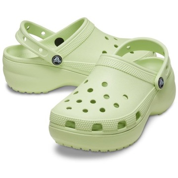 CROCS DAMSKIE CHODAKI PIANKOWE KLAPKI LEKKIE BUTY NA PLATFORMIE r. 39/40