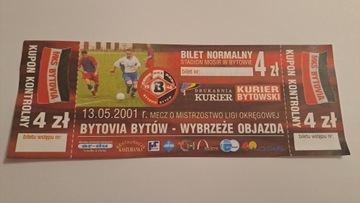 BYTOVIA BYTÓW - WYBRZEŻE OBJAZDA 13-05-2001