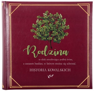 Duży ALBUM Kronika Prezent Rodzinny Twój nadruk