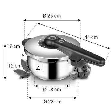 Szybkowar indukcyjny 4 litry TESCOMA SmartCLICK