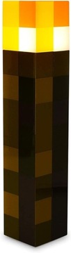 Lampka nocna POCHODNIA MINECRAFT LAMPKA NOCNA TORCH