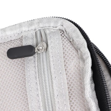 черная сумка для хранения цифровых вещей с сумкой для наушников,