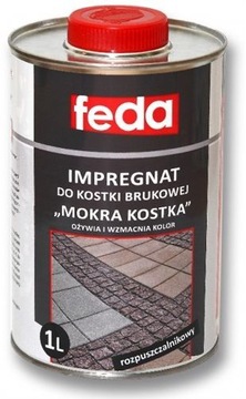 Feda Impregnat do kostki brukowej mokra kostka 1 l