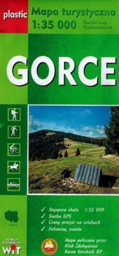 GORCE MAPA TURYSTYCZNA LAMINOWANA WIT 1:35 000