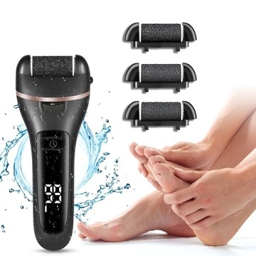 ЭЛЕКТРИЧЕСКАЯ НАПИЛОЧНАЯ МАШИНА ДЛЯ НАПОЛНЕНИЯ ПЯТОК НАБОР ТЕРК LCD ИЗ 6 ВАЛИКОВ ТЕРКА XXL