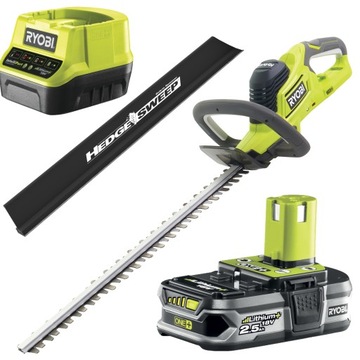 RYOBI NOŻYCE DO ŻYWOPŁOTU 2,5Ah 18V HYBRYDOWE